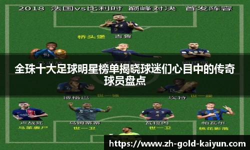 全珠十大足球明星榜单揭晓球迷们心目中的传奇球员盘点